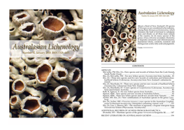 Ten New Lichen Species (Ascomycota) from Australia