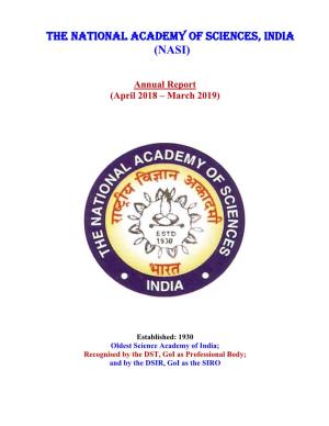 The National Academy of Sciences, India (NASI)