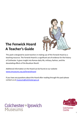 The Fenwick Hoard a Teacher's Guide