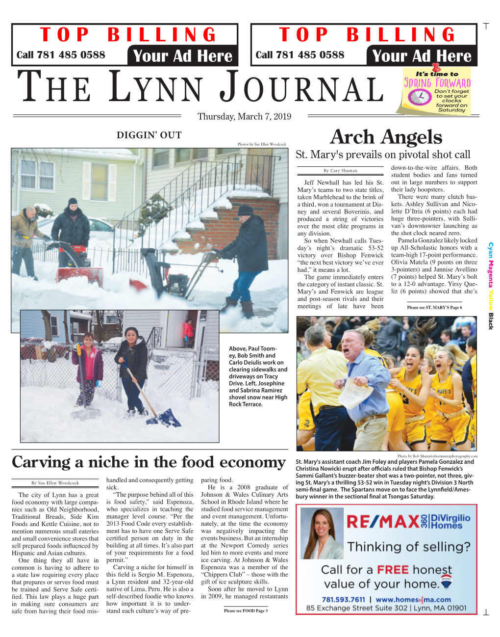 THE LYNN JOURNAL Can Be Picked up at These Locations Every Thursday