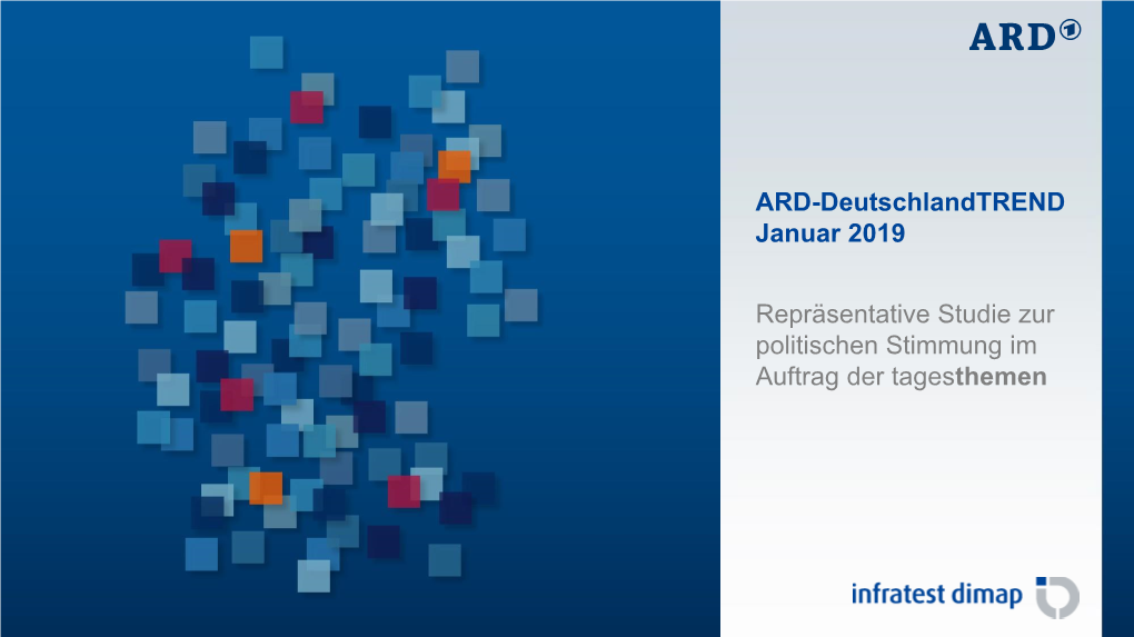 ARD-Deutschlandtrend Januar 2019