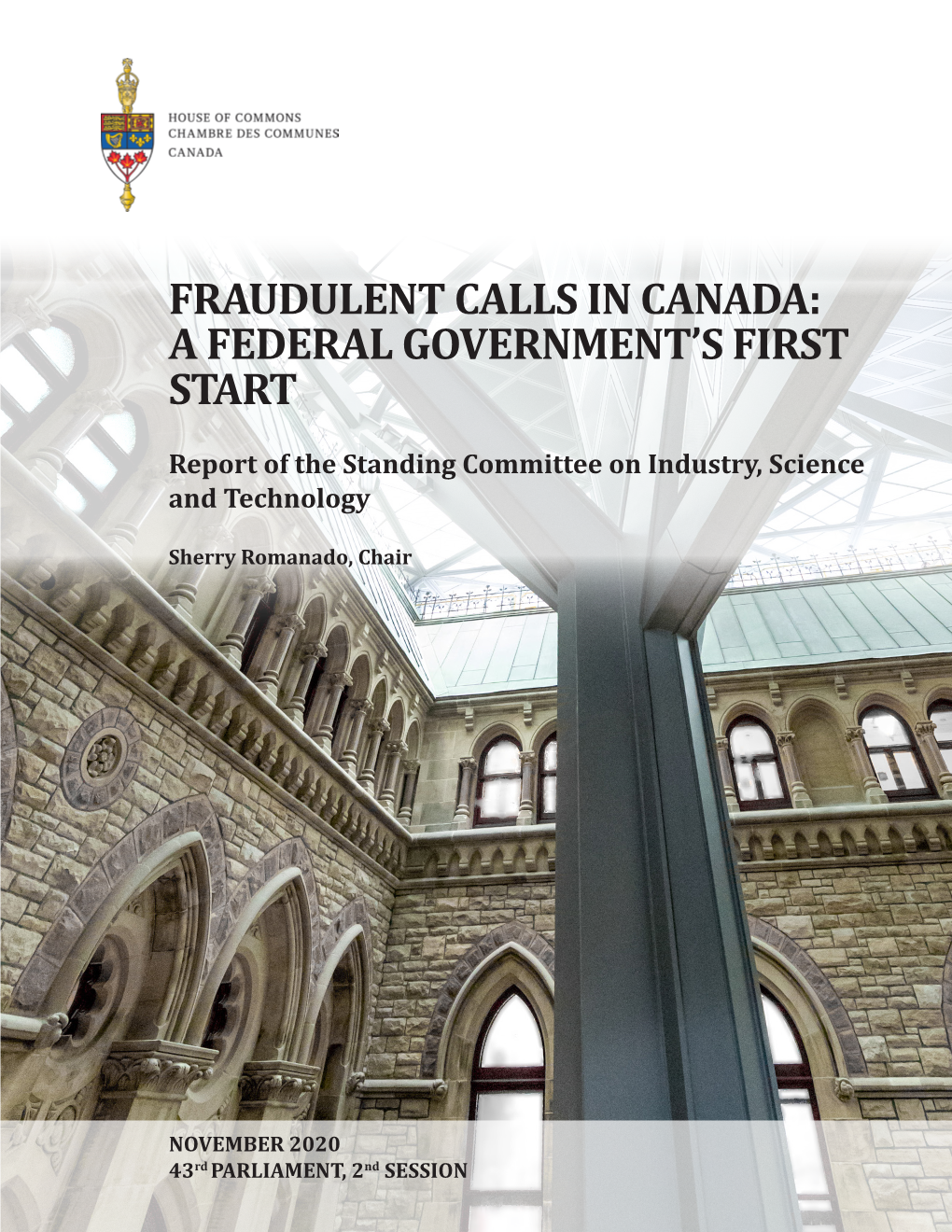 Fraudulent Calls in Canada: a Federal Government's First Start