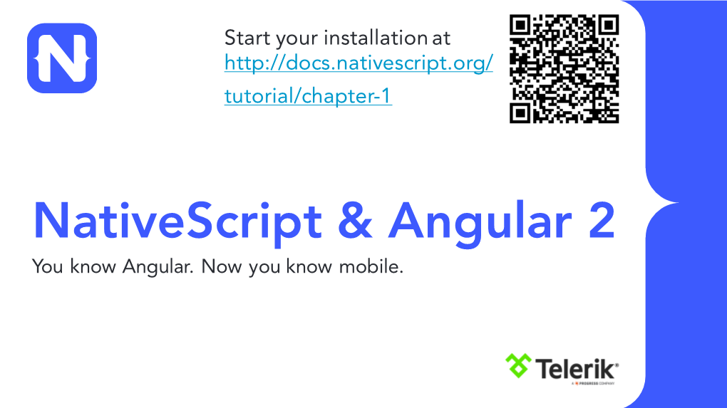 Nativescript & Angular 2