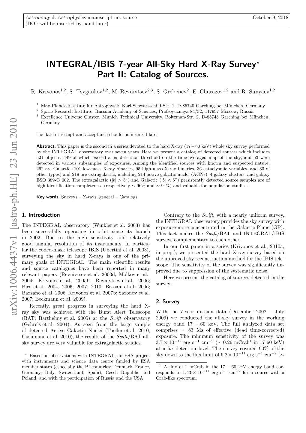 INTEGRAL/IBIS 7-Year All-Sky Hard X-Ray Survey. Part II: Catalog Of