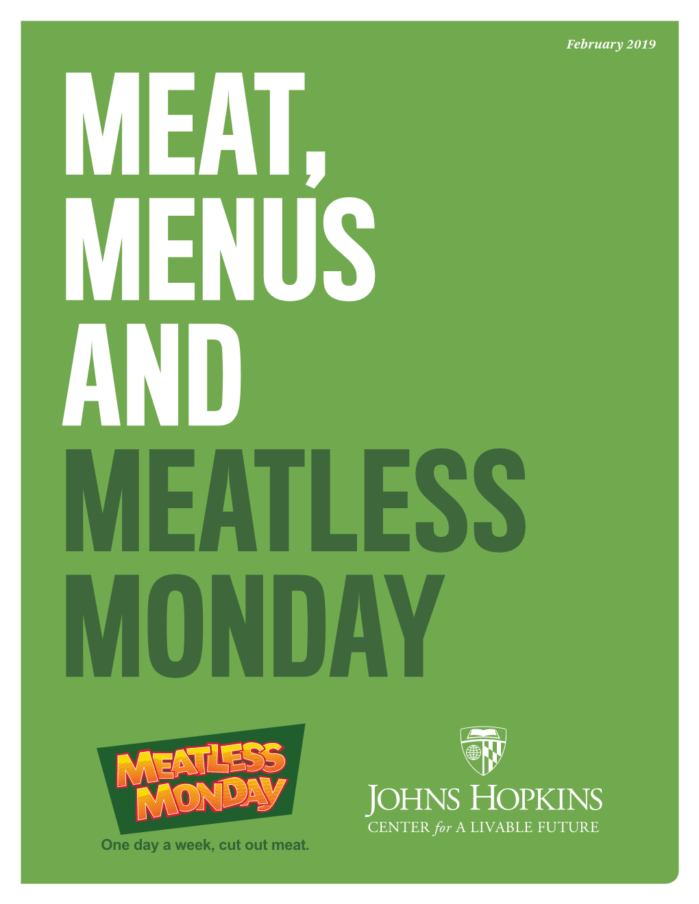 Meals, Menus and Meatless Monday