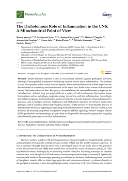 The Dichotomous Role of Inflammation in The