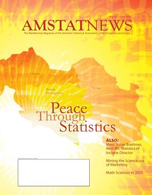 Amstat News May 2011 President's Invited Column