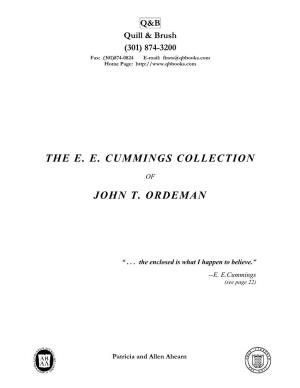 The Ee Cummings Collection
