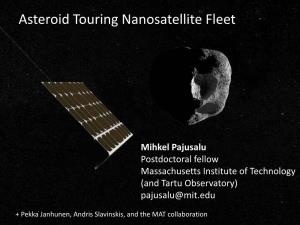 Asteroid Touring Nanosatellite Fleet