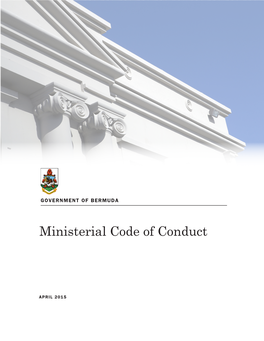 Ministerial Code of Conduct (2015)