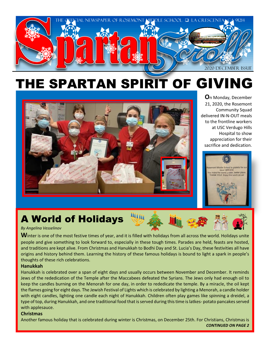 The Spartan Spirit of Giving