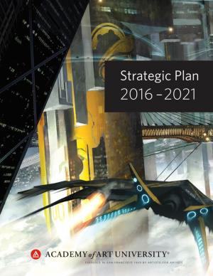 Strategic Plan 2016 – 2021