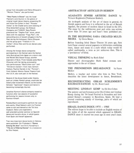 Abstracts of Articles in Hebrew Agada Ti's Jewish