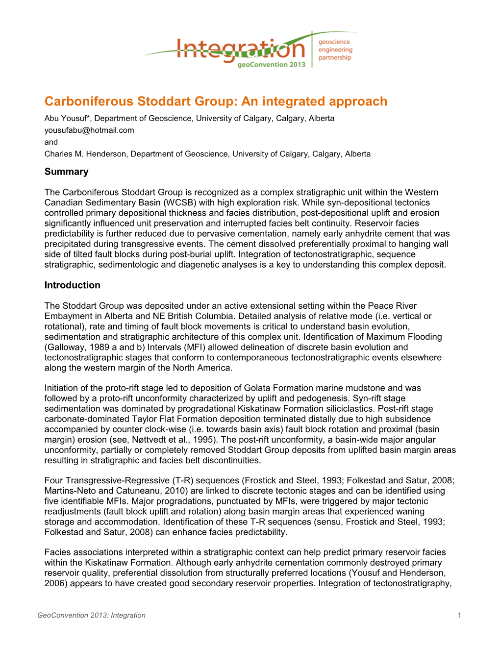 Carboniferous Stoddart Group