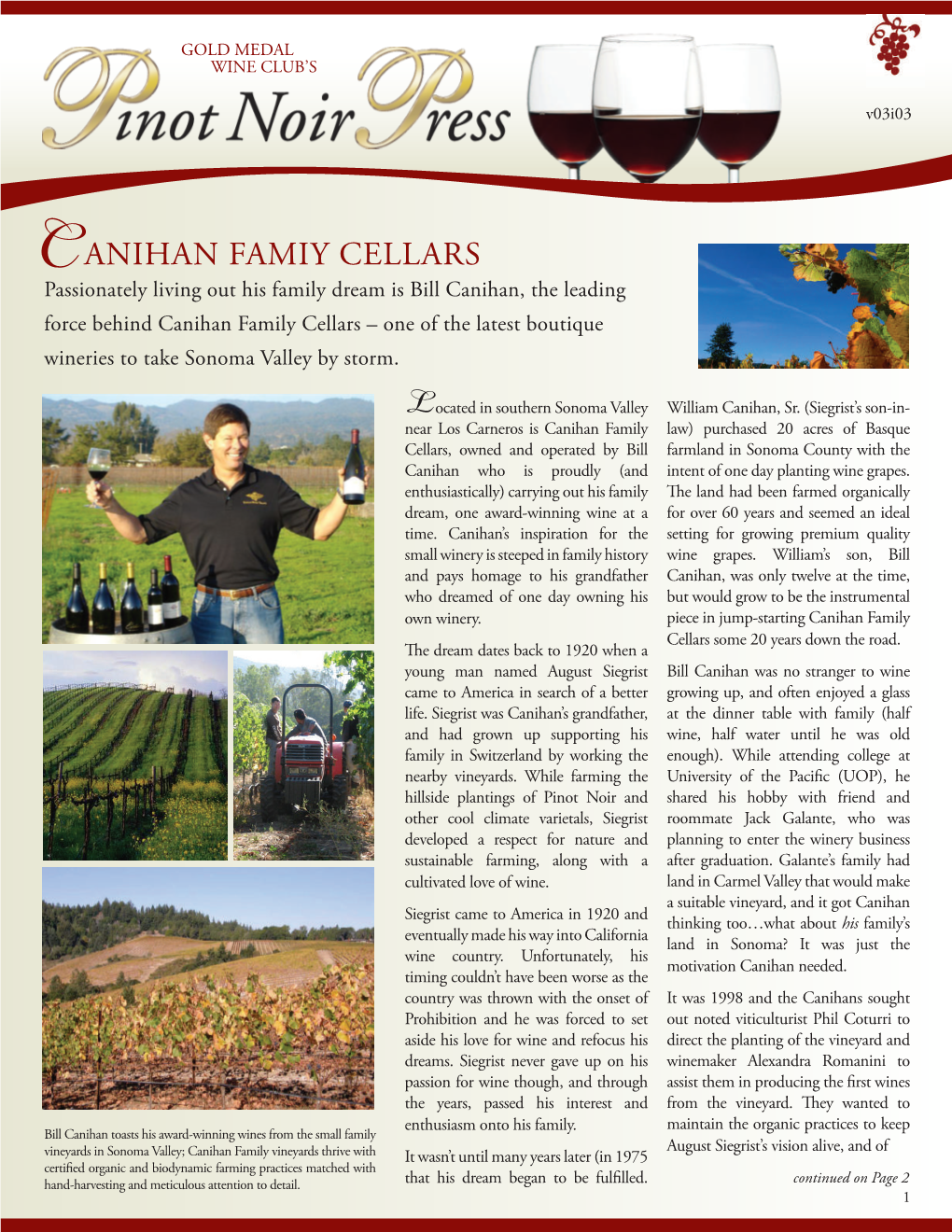 Canihan Famiy Cellars