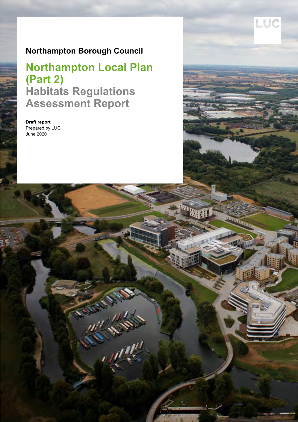 Northampton Local Plan (Part 2) Habitats Regulations Assessment Report
