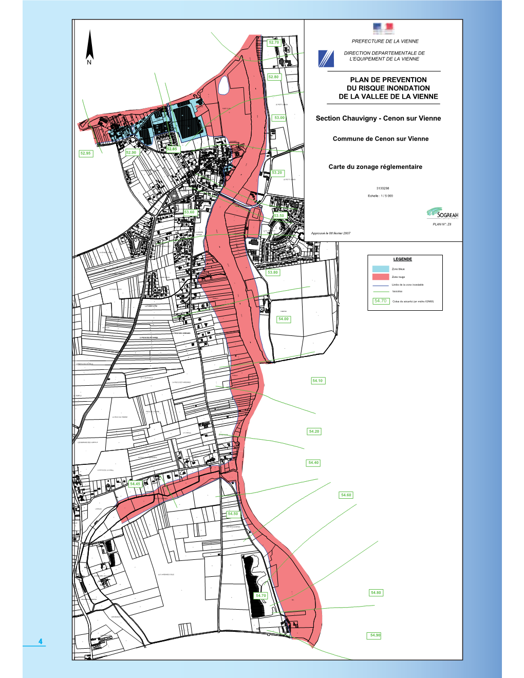 PLAN DE PREVENTION DU RISQUE INONDATION DE LA VALLEE DE LA VIENNE Section Chauvigny