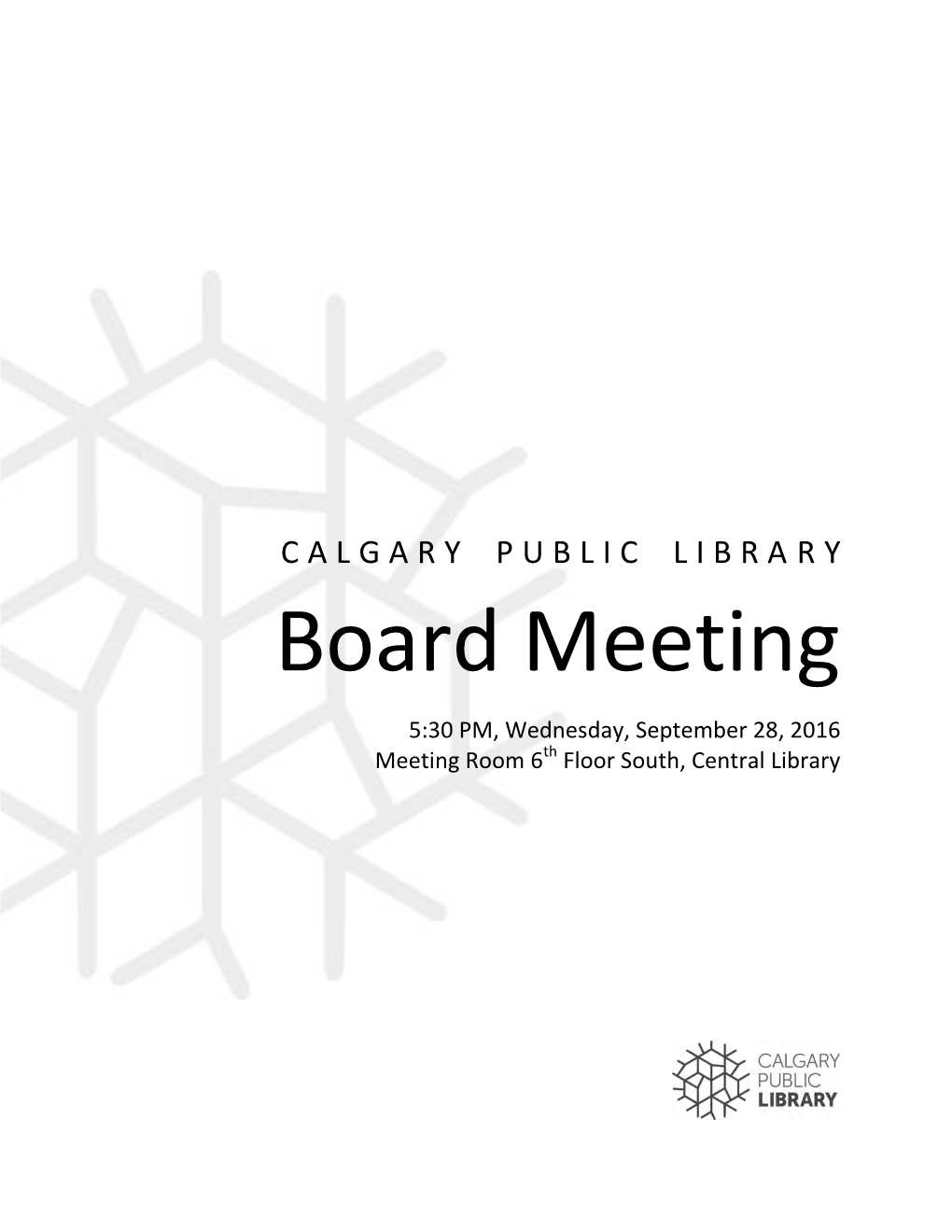 Calgary Public Library Foundation Board