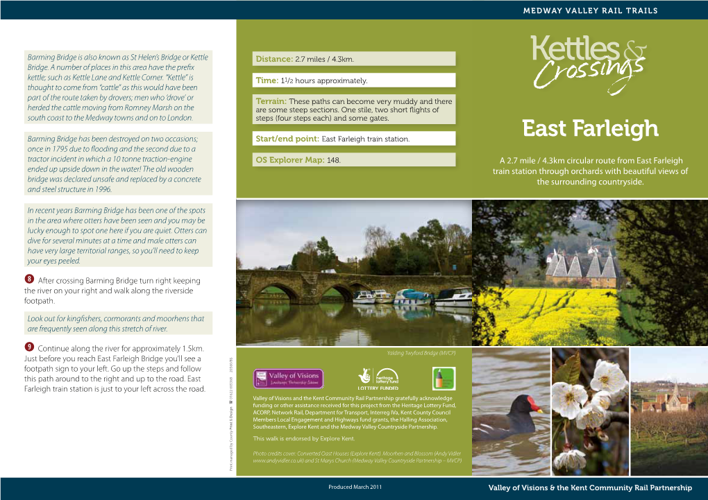 Walk 9. East Farleigh – Kettles and Crossings