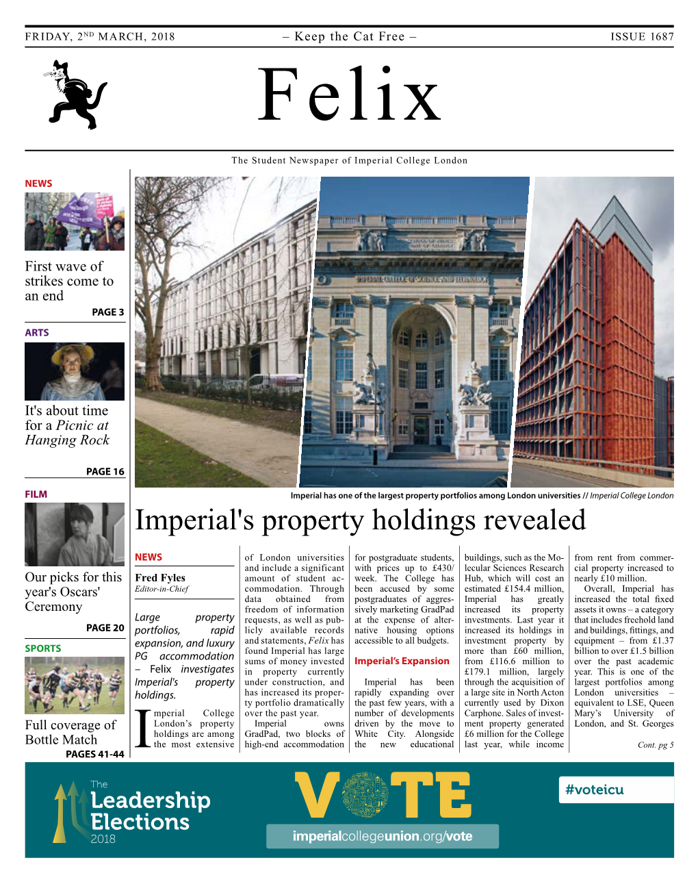 Imperial's Property Holdings Revealed