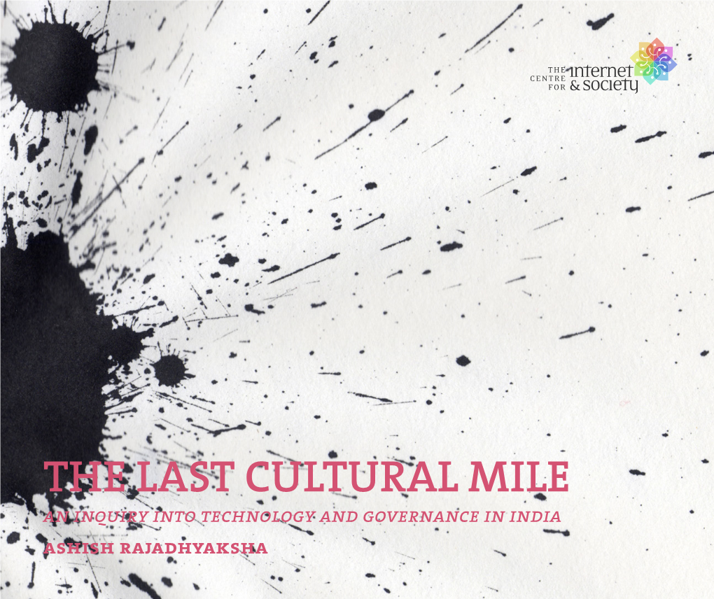 The Last Cultural Mile