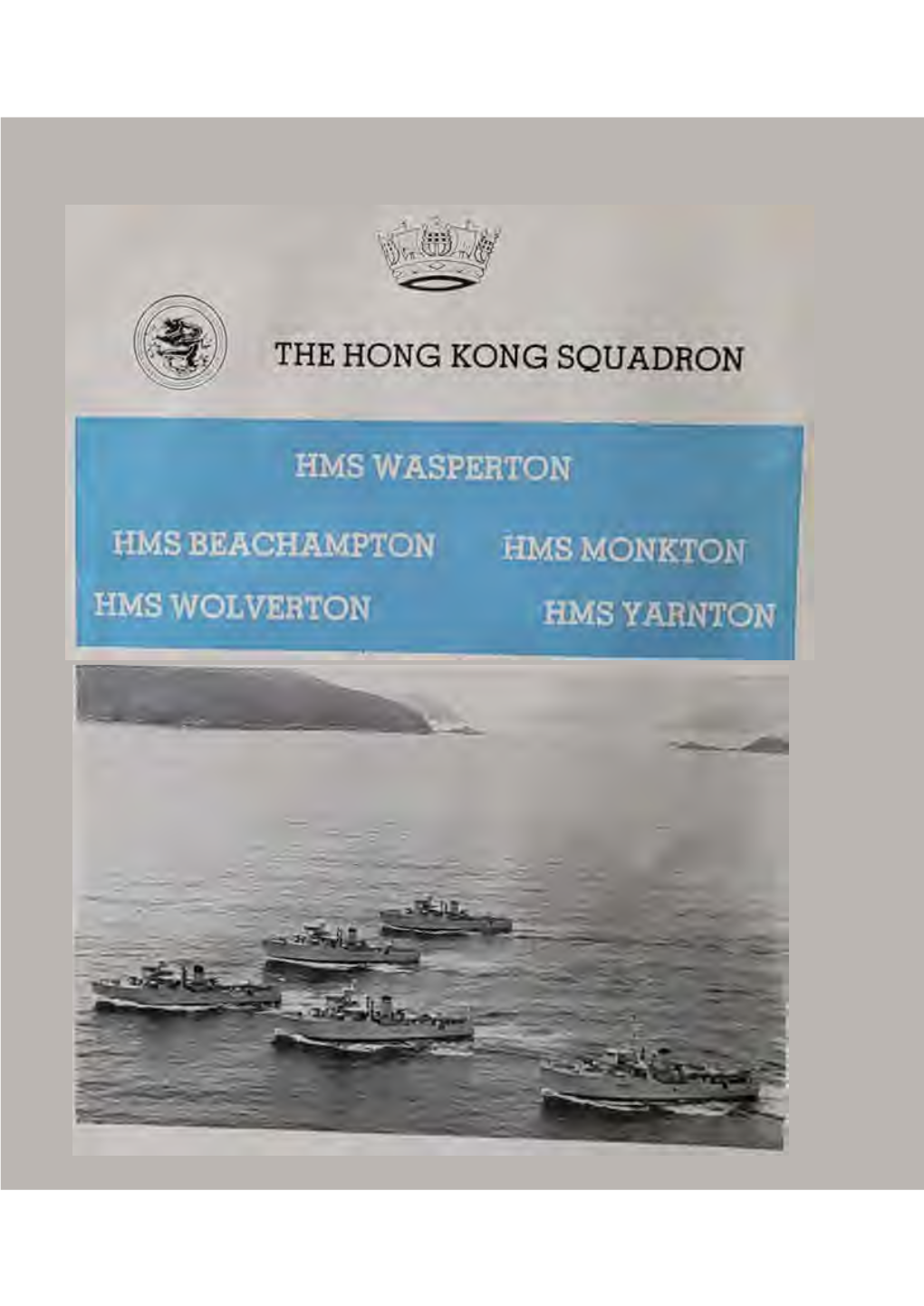 HK Squadron Patrol Boats