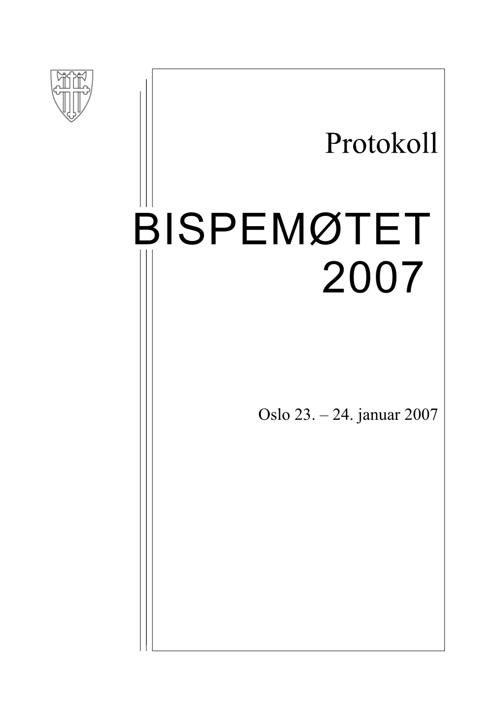 2007 Bispemøtet