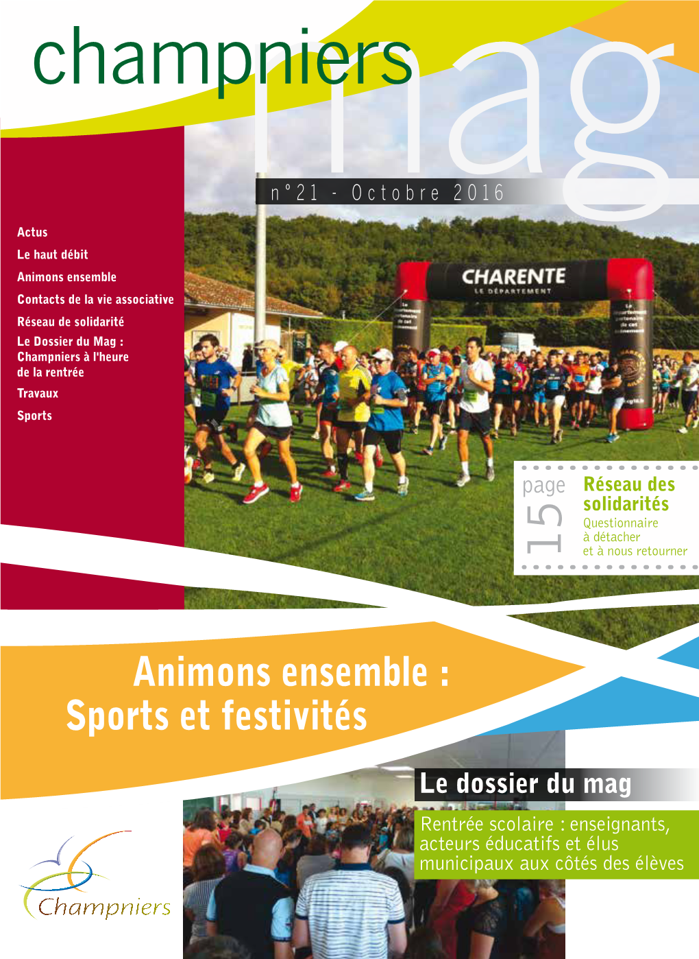 N° 21 – Octobre 2016