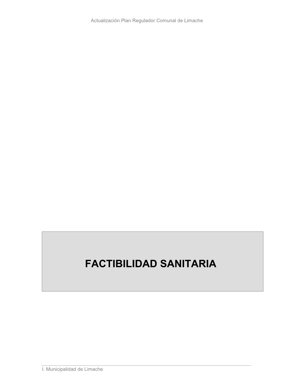 Factibilidad Sanitaria