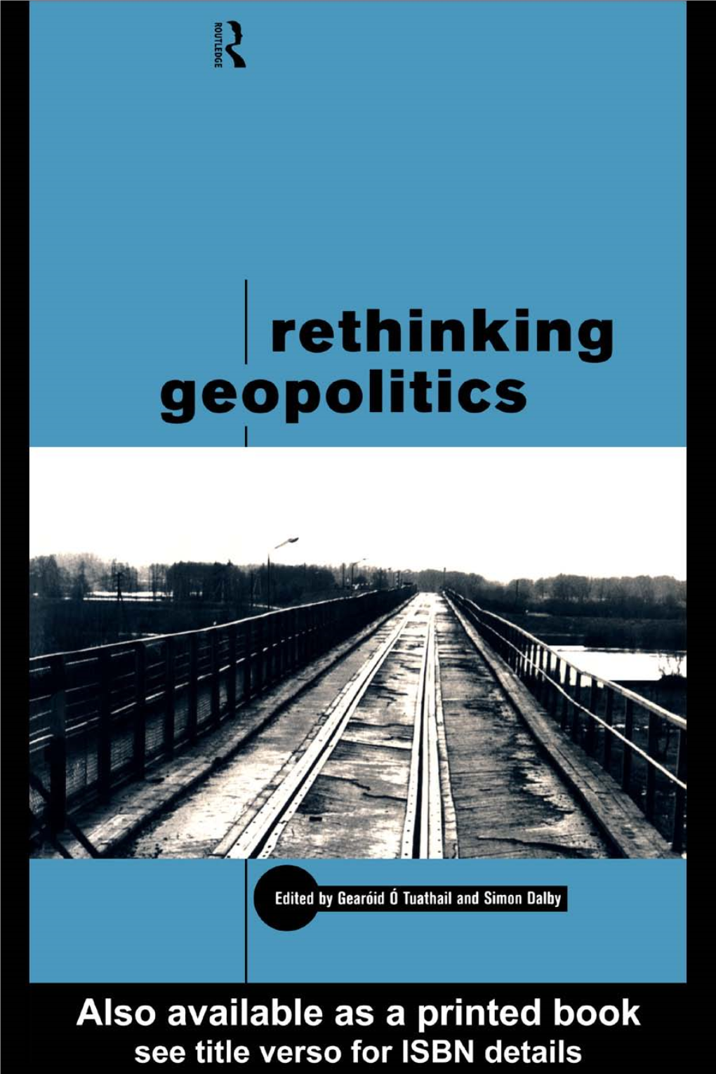 Rethinking Geopolitics