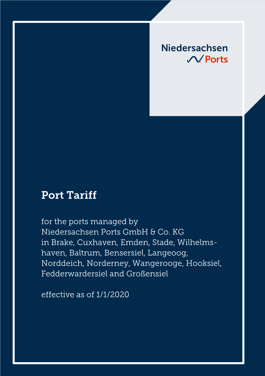 Nports Port Tariff Norden