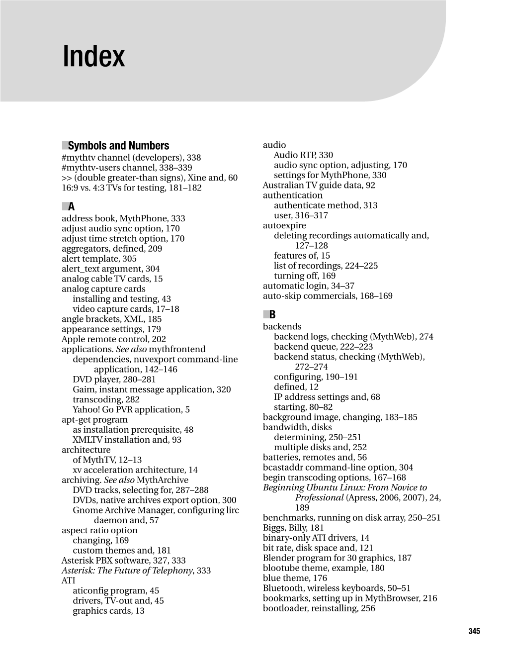 Symbols and Numbers