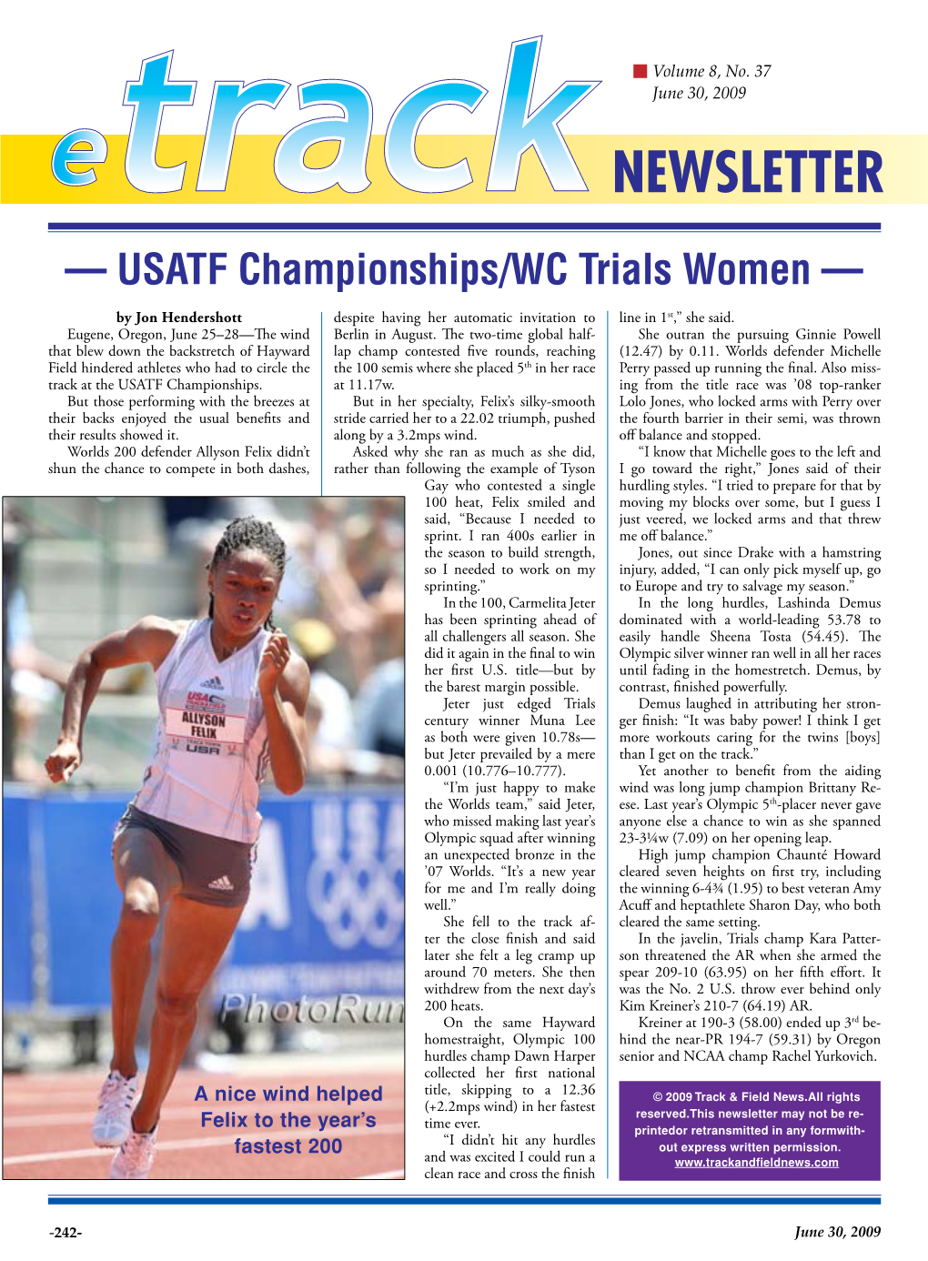 — USATF Championships/WC Trials Women —