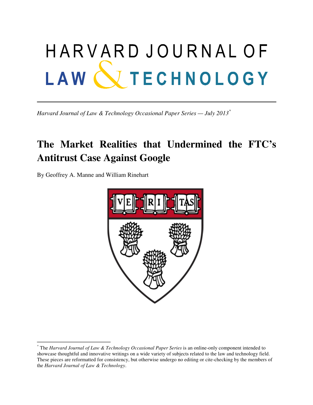 The Market Realities That Undermined the FTC's Antitrust Case Against