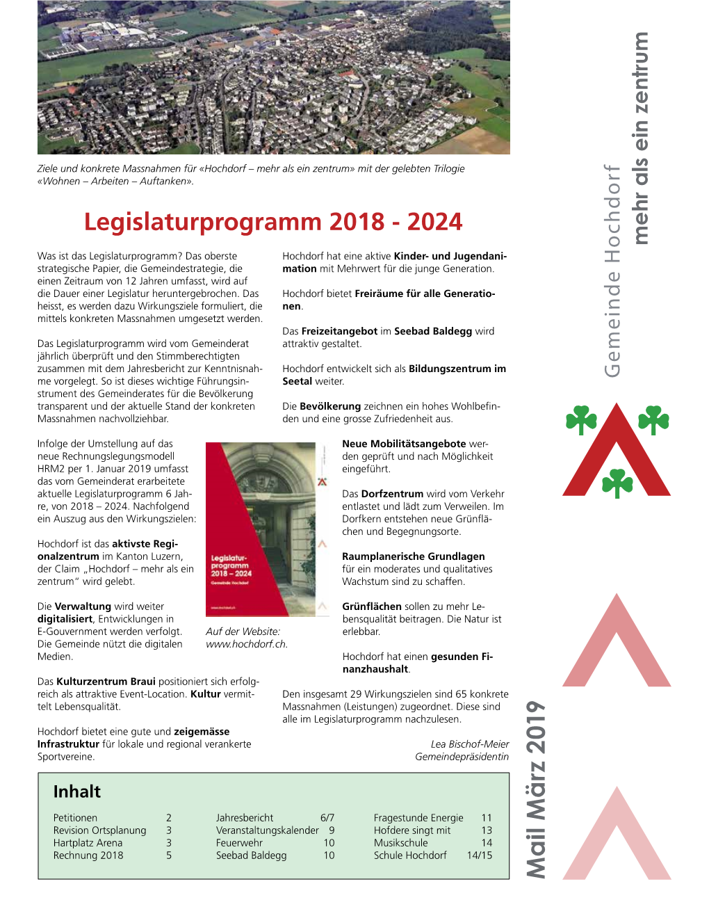 M a Il M Ärz 2 019 Legislaturprogramm 2018