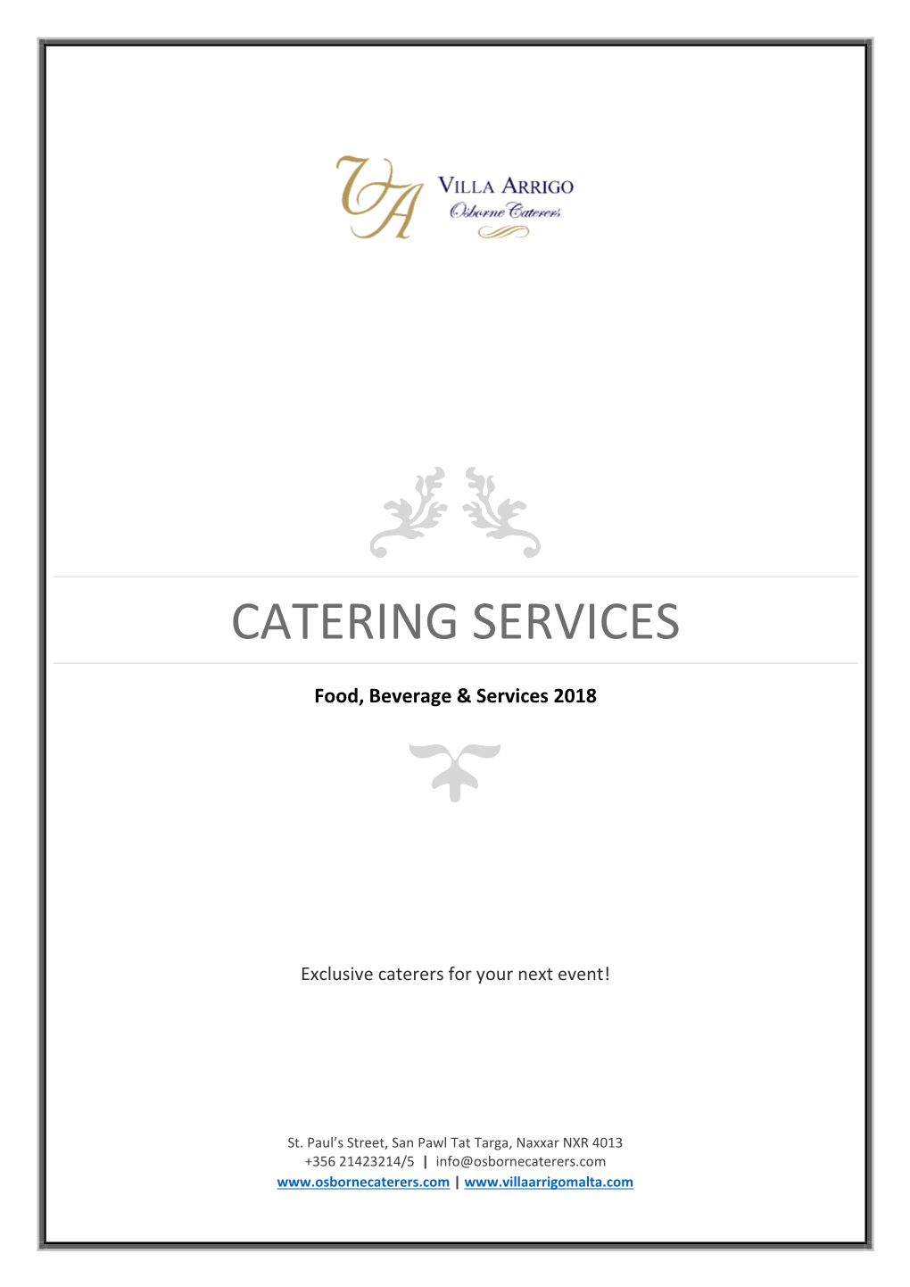 Catering Services