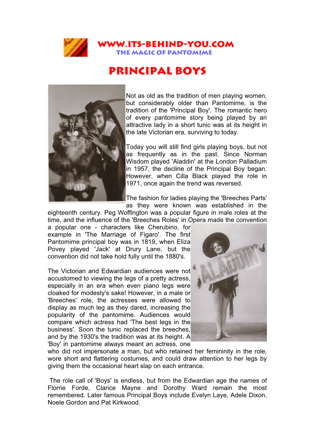 Principal Boys