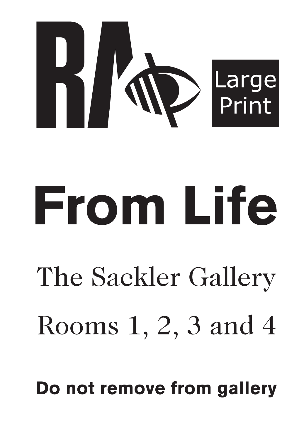 The Sackler Gallery Rooms 1, 2, 3 and 4