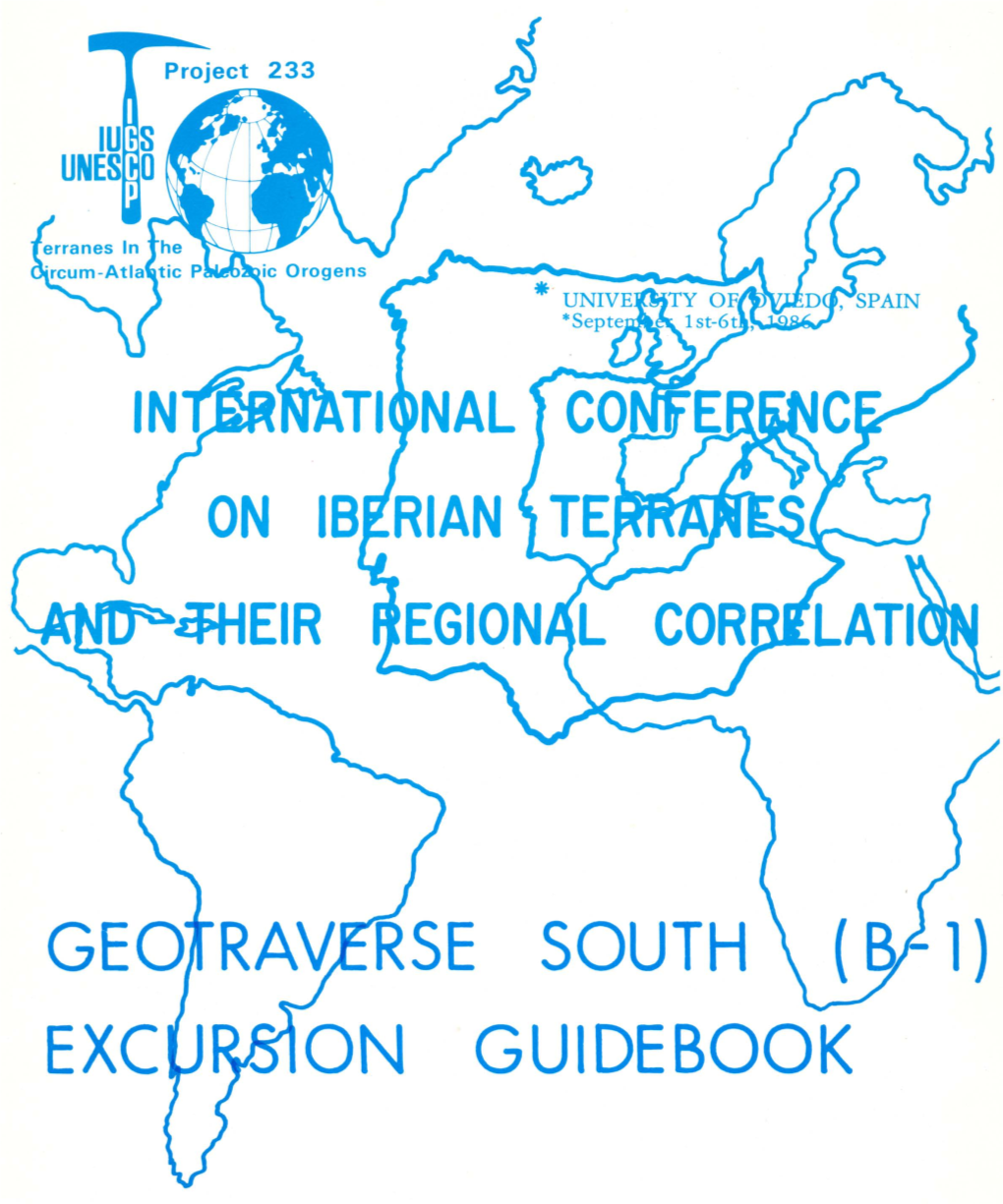 Geo Rav Rse South on Guidebook International Conference on Iberian Terranes and Their Regional Correlation