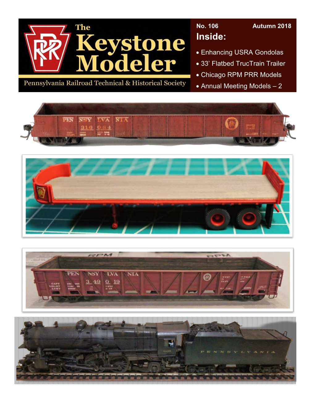 The Keystone Modeler, No. 106, Autumn 2018