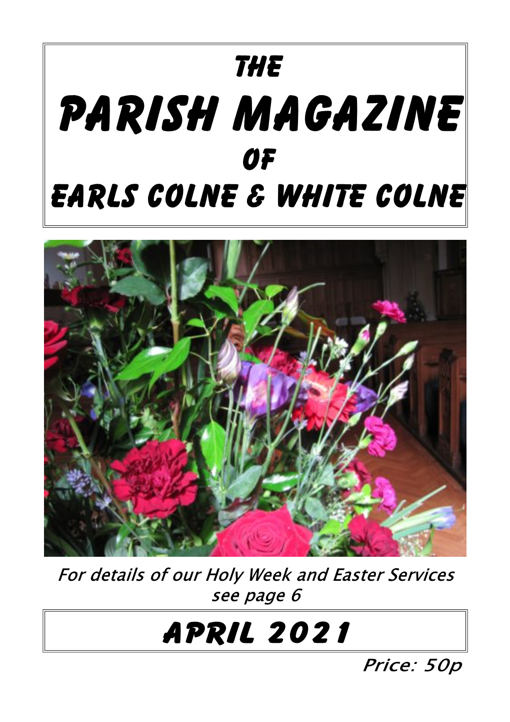 Parish Magazine of Earls Colne & White Colne