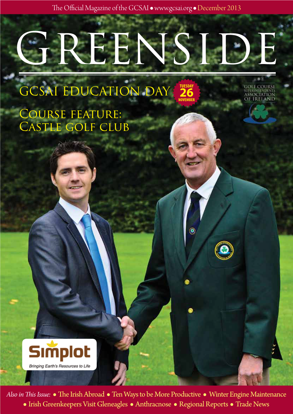 GCSAI EDUCATION DAY Course Feature: Castle Golf Club