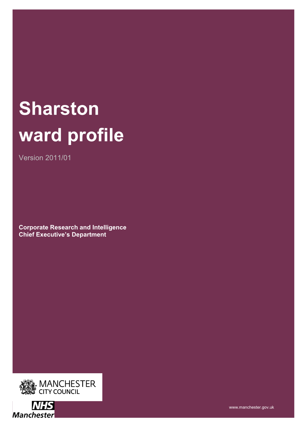 A26ziii Sharston Ward Profile V2011 01