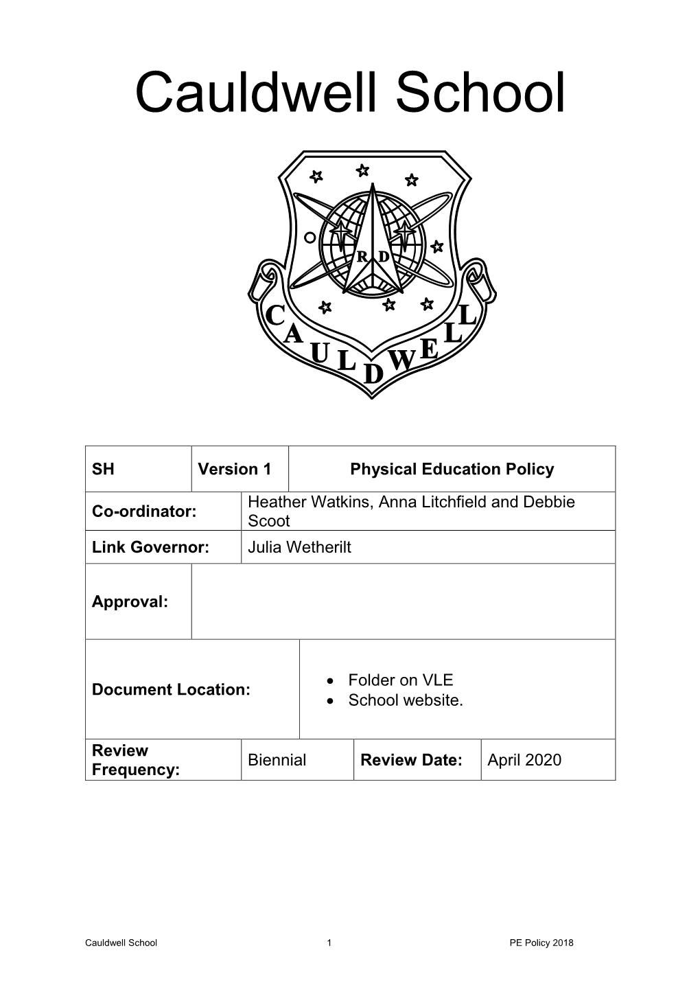 Cauldwell Lower School