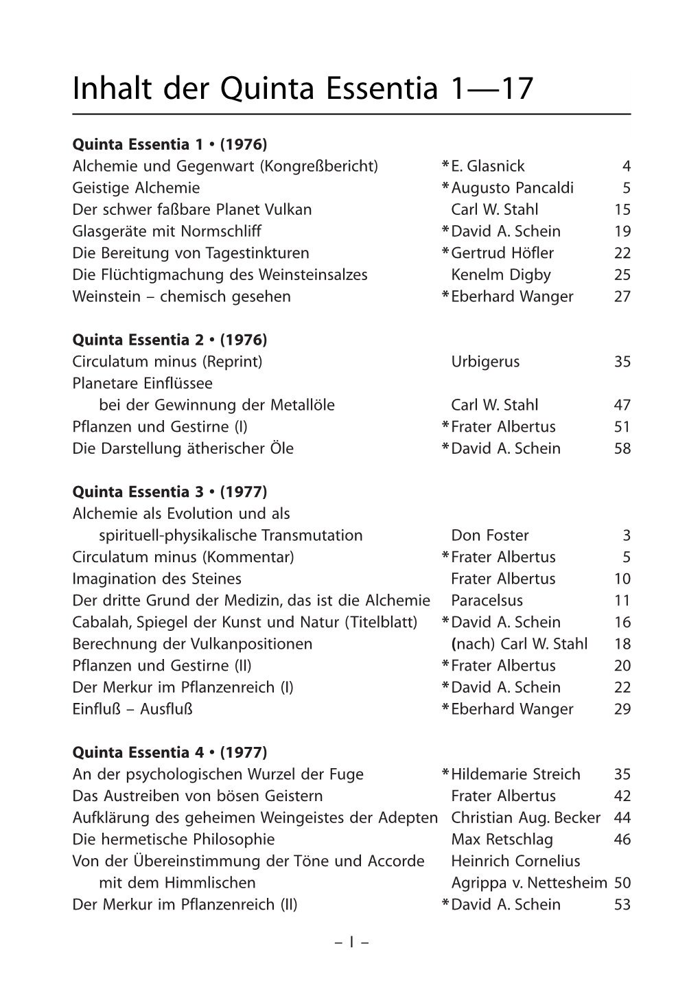 Quinta-Essentia, Pdf-Format