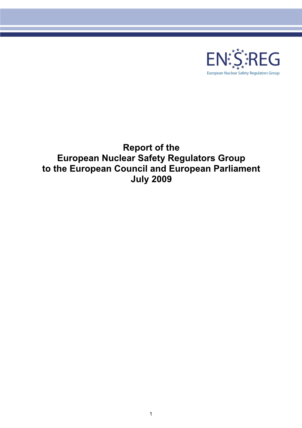 European Nuclear Safety Regulators Group