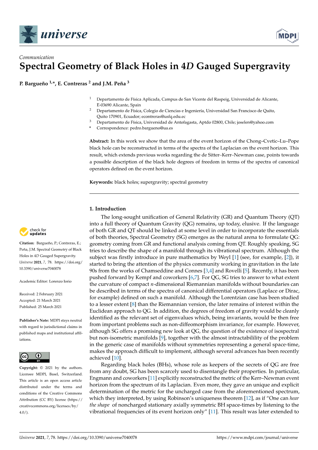 Spectral Geometry of Black Holes in 4D Gauged Supergravity