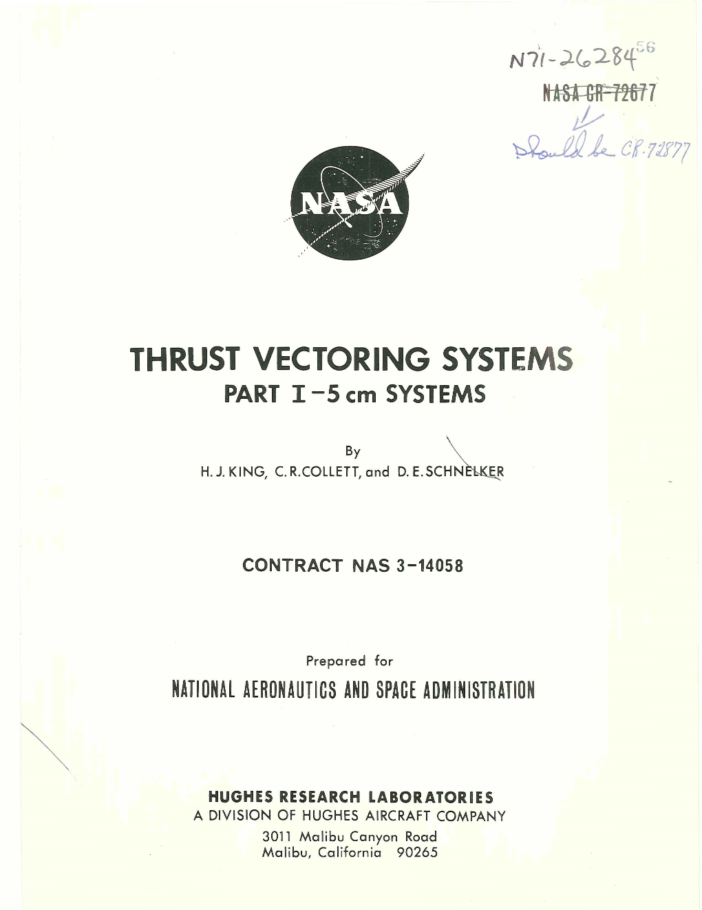 THRUST VECTORING SYSTEMS PART 1-5 Cm SYSTEMS