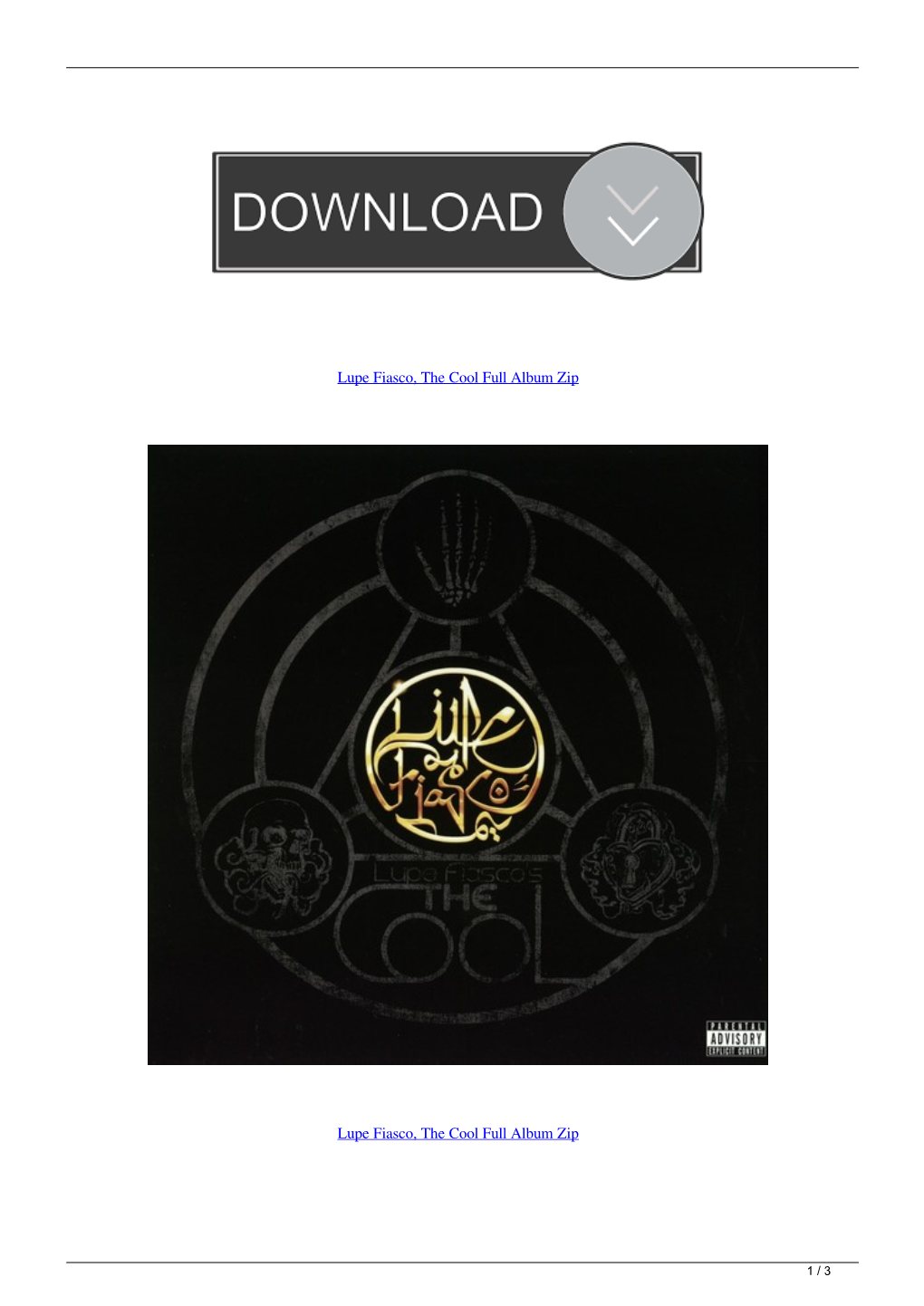 Lupe Fiasco the Cool Full Album 1 Zip.Rar