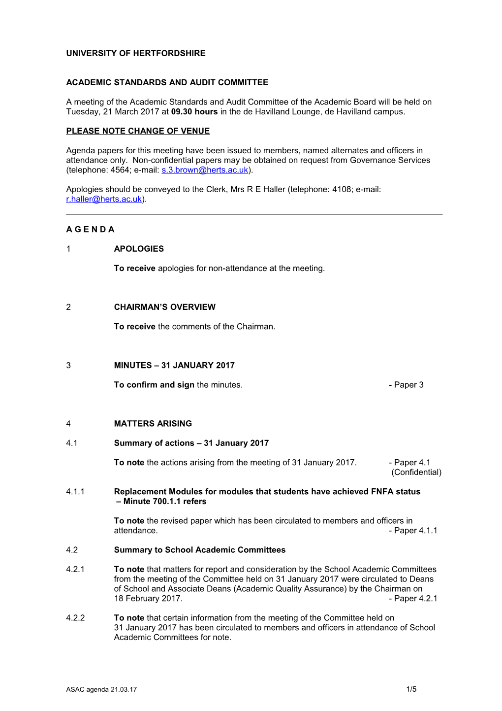 University of Hertfordshire s4